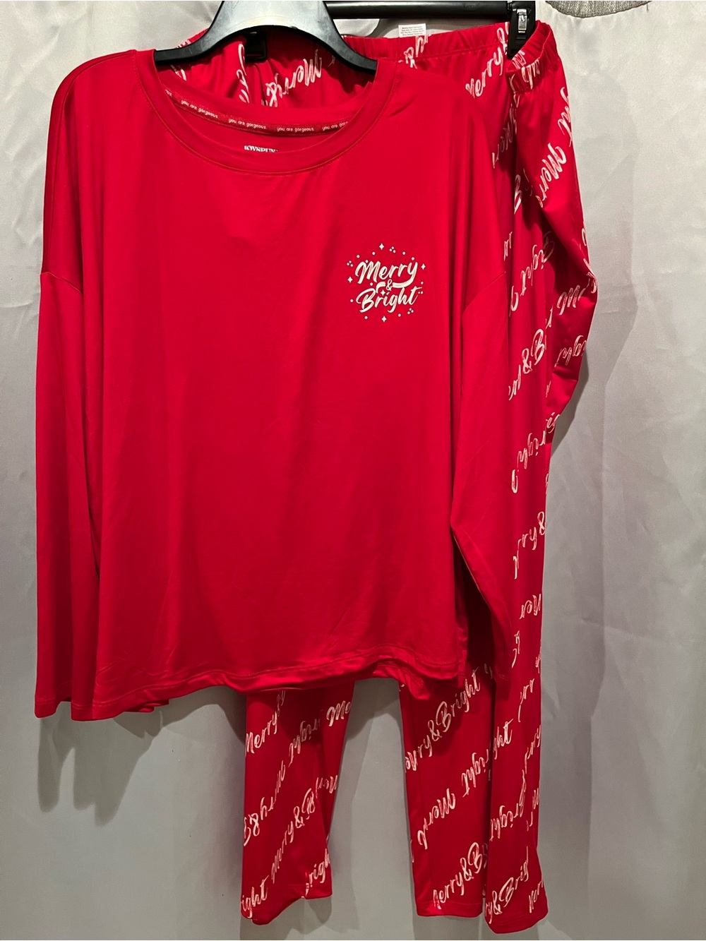 Joyspun Merry & Bright Sleepwear PJ Set